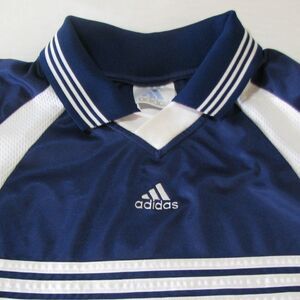 Vintage Adidas Jersey Polo Shirt Mid Logo Travis Scott